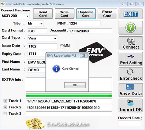 emv chip writing software free